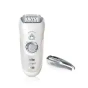 Braun Silk-épil 7 SensoSmart 7/870 40 pinzette Argento, Bianco