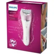 Philips Satinelle Advanced Epilatore Wet&Dry con 5 accessori per gambe, corpo e viso BRE635/00