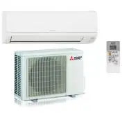 Mitsubishi Electric MSZ-HR25VFK + MUZ-HR25VF Condizionatore Fisso Split System Unità Interna e Esterna Bianco