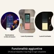 LG MoodUP GBG719MDNN Frigo combinato InstaView, Classe D, 352L , Colore personalizzabile