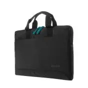 Tucano Smilza borsa per notebook 39,6 cm (15.6") Borsa da corriere Nero