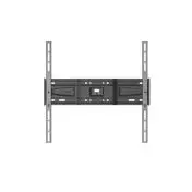 Meliconi Slimstyle Plus 400 S, Supporto TV Parete Fisso Ultra Sottile per TV a Schermo Piatto da 40" a 82"