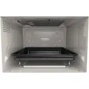 Whirlpool MWF 427 SL Superficie piana Microonde combinato 25 L 800 W Nero, Argento