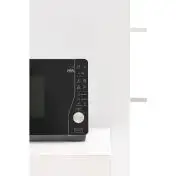 Whirlpool MWF 427 SL Superficie piana Microonde combinato 25 L 800 W Nero, Argento