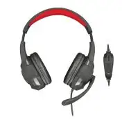 Trust GXT 307 RAVU Auricolare Cablato A Padiglione Giocare Nero, Rosso