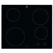 Electrolux Serie 300 EIB60424CK piano cottura Nero Da incasso 60 cm Piano cottura a induzione 4 Fornello(i)