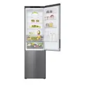 LG GBP62PZNAC Frigorifero combinato, Classe A, 384L, Fresh Converter, No frost, Inox