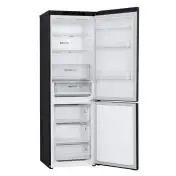 LG GBV3100DEP Frigorifero combinato, Classe D, 344L, Fresh Converter, Porte piatte, Nero