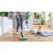 Bosch Scopa elettrica lavapavimenti 2in1 Unlimited 7 ProHygienic Aqua Bianco