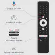 Thomson 50UG4S14 Televisione Smart TV 50 Pollici Led 4K Ultra Hd Wi-fi
