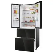 Haier FD 70 Series 3 HFR3718ENGB frigorifero side-by-side Libera installazione 402 L E Nero