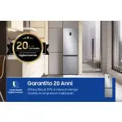 Samsung Frigorifero Combinato EcoFlex AI 1.85m 344L RB34C672DSA