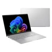 ASUS Vivobook S 15 OLED S5507QA-MA012W Qualcomm Snapdragon X1P-42-100 Computer portatile 39,6 cm (15.6") 3K 16 GB LPDDR5x-SDRAM 512 GB SSD Wi-Fi 7 (802.11be) Windows 11 Home Argento