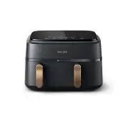 Philips 3000 series Airfryer doppio cestello, friggitrice ad aria da 9.0L, 12 metodi di cottura, App per ricette NA352/00