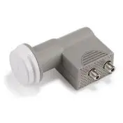 TELE System SCR TS110F convertitori abbassatore di frequenza Low Noise Block (LNB) Grigio, Bianco