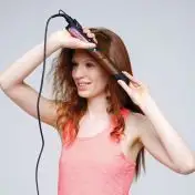 Bellissima Intelllisense B24 100 Piastra per capelli Caldo Nero, Rosa 1,8 m