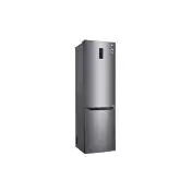LG GBB60DSMFS frigorifero con congelatore Libera installazione 343 L Grafite, Acciaio inossidabile