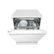 LG DF365FWS Lavastoviglie a libera installazione cm. 60 - 14 coperti - bianco