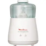 Moulinex DPA141 La Moulinette Tritatutto Elettrico, Adatto per Tutti i Tuoi Alimenti 1000 W, 0.3 l, Bianco