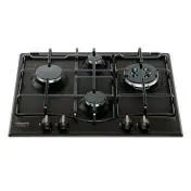 Hotpoint PCN 640 T (AN) R /HA piano cottura Antracite Da incasso 59 cm Gas 4 Fornello(i)