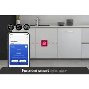 LG QuadWash DB242TX Lavastoviglie a scomparsa totale Classe D 46dB 14 coperti Wi-Fi