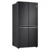 LG GMB844MC4E Frigorifero Multidoor Slim, Classe E, 530L, Wi-Fi, Total No Frost, Nero