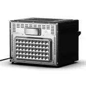 Melchioni Benedetta Friggitrice ad Aria Calda Singolo 30 L Indipendente 1800 W Nero
