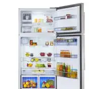 Beko UD1N622DJIZX frigorifero con congelatore Libera installazione 539 L Argento, Acciaio inossidabile