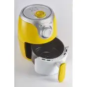 Ariete Airy fryer mini Singolo 2 L Indipendente 1000 W Friggitrice ad aria calda Argento, Bianco, Giallo
