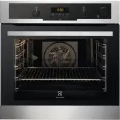 Electrolux EOC6611AOX Forno a Incasso 72 L A+ Nero, Acciaio inossidabile