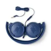 JBL Tune 500 Auricolare Cablato A Padiglione Musica e Chiamate Blu