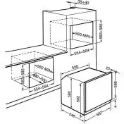 Smeg SF64M3VS Forno a Incasso 68 L A Argento