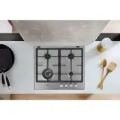 Whirlpool GMR 6422/IXL piano cottura Acciaio inossidabile Da incasso Gas 4 Fornello(i)
