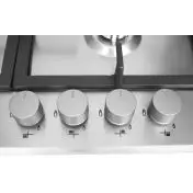 Whirlpool GMR 6422/IXL piano cottura Acciaio inossidabile Da incasso Gas 4 Fornello(i)