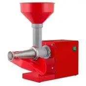 Reber 10902 N passapomodoro elettrico Rosso, Acciaio inossidabile 250 W