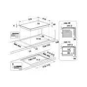 Whirlpool WL S2177 CPNE Nero Da incasso 77 cm Piano cottura a induzione 4 Fornello(i)