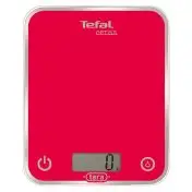 Tefal Optiss Rosso Rettangolo Bilancia da cucina elettronica