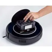 Ariete Evolution 2.0 Pro Aspirapolvere Robot 0,5 L Senza sacchetto Nero, Blu