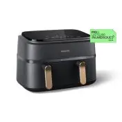 Philips 3000 series Airfryer doppio cestello, friggitrice ad aria da 9.0L, 12 metodi di cottura, App per ricette NA352/00