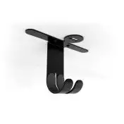 Meliconi 489004 supporto per bicicletta Portabiciclette da esterno Montaggio a soffitto Nero