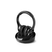 Meliconi HP600 Pro Con cavo e senza cavo Cuffie A Padiglione MUSICA Nero