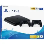 Sony PlayStation 4 Slim + 2 x DualShock 4 V2 1000 GB Wi-Fi Nero