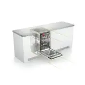 Whirlpool WSIC 3M17 lavastoviglie A scomparsa totale 10 coperti F