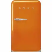 Smeg FAB10ROR6 frigorifero con congelatore Arancione