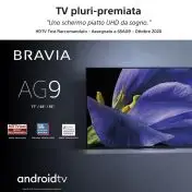 Sony KD-55AG9, Android TV OLED da 55 pollici, Smart TV 4k HDR Ultra HD con controllo vocale Hands-free