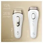 Braun Silk-expert Pro 5 PL5117 Epilatore Luce Pulsata Di Ultima Generazione, IPL, Epilazione Definitiva, Bianco E Oro