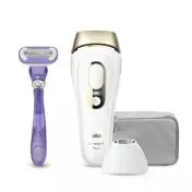 Braun Silk-expert Pro 5 PL5117 Epilatore Luce Pulsata Di Ultima Generazione, IPL, Epilazione Definitiva, Bianco E Oro