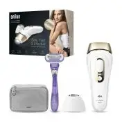 Braun Silk-expert Pro 5 PL5117 Epilatore Luce Pulsata Di Ultima Generazione, IPL, Epilazione Definitiva, Bianco E Oro