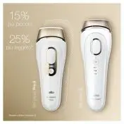 Braun Silk-expert Pro 5 PL5117 Epilatore Luce Pulsata Di Ultima Generazione, IPL, Epilazione Definitiva, Bianco E Oro