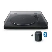 Sony PS-LX310BT, Giradischi con Bluetooth + SRS-XB12 speaker compatto resistente all'acqua con EXTRA BASS